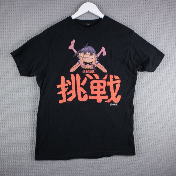 Gorillaz 2014 DARE Noodle Tour Tee Mens Large - Picture 2 of 8